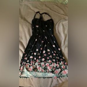 Sundress with roses on it